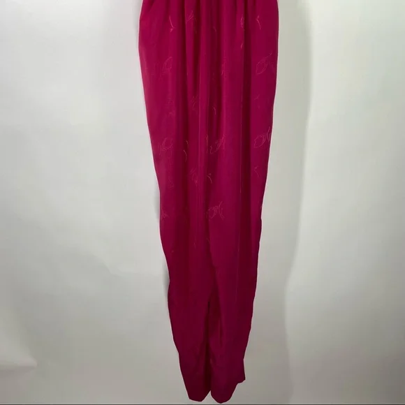 Vintage 70’s Young Edwardians Size 3/4 Small? Pink Floral Romper Jumpsuit Disco - Picture 7 of 12